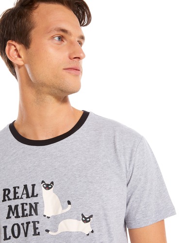 Real Men Love Cats Tee