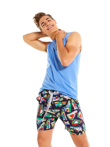 Kicks Mid Short Pj Set