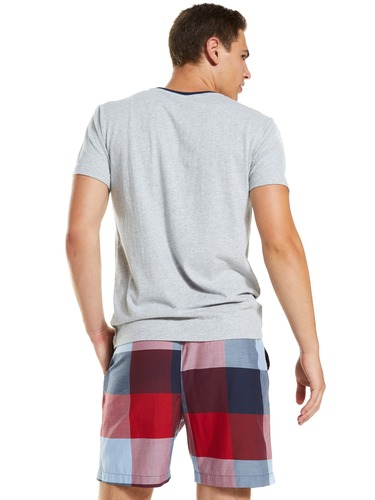 Buffalo Check Mid Short