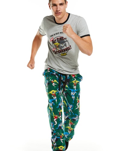 Batman & Robin Flannelette Classic Pj Pant