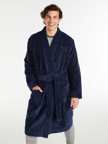 Jacquard Fleece Gown