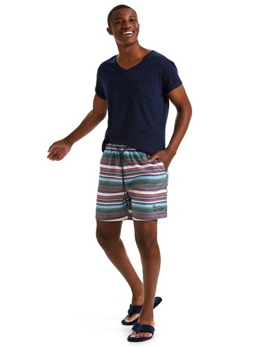 Mexicola Stripe Mid Short