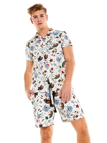 Tattoo Short Sleeve Shirt