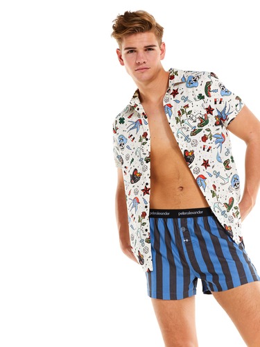 Pirate Stripe Boxer Short