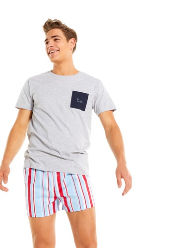 Charcoal Pocket Tee