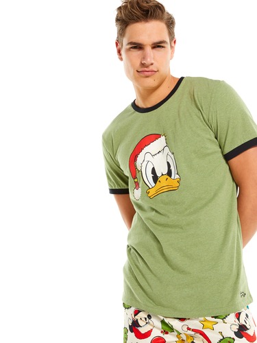 Retro Christmas Donald Duck Tee