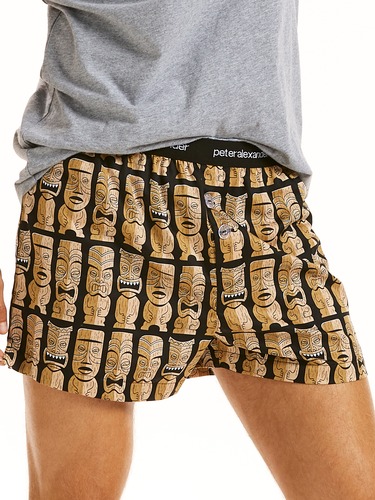 Mens Tiki Boxer Short
