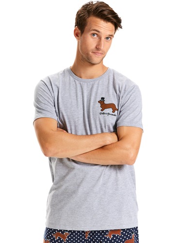 Mens Penny Top Hat Tee