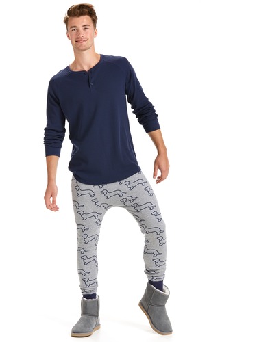 Mens Penny Waffle Long John