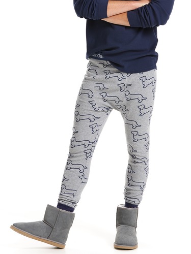 Mens Penny Waffle Long John