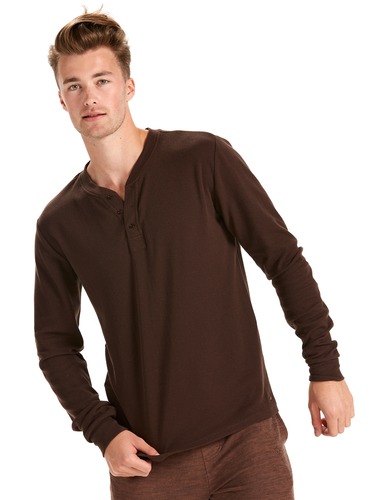 Chocolate Waffle Henley