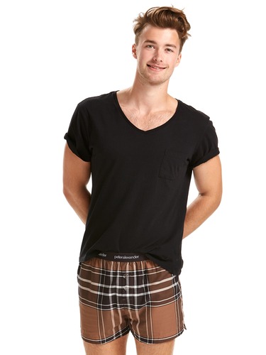 Chocolate Tartan Boxer Short