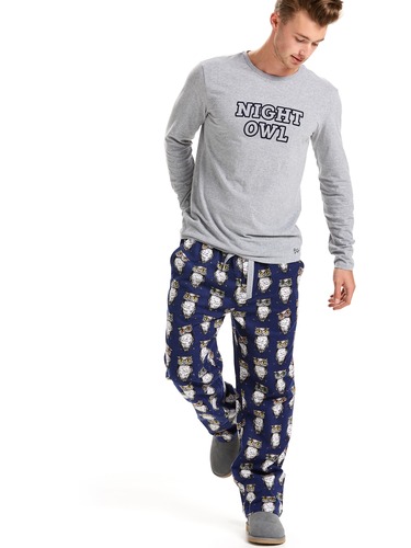 Owl Classic Flannelette Pj Pant