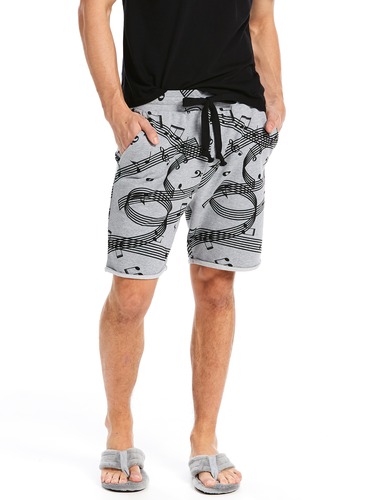 Music Note Cutoff Sweat
