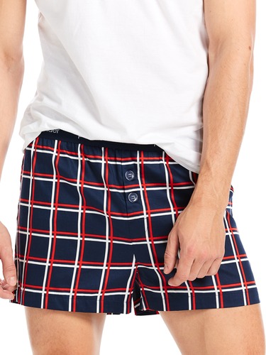 Windowpane Boxer Short