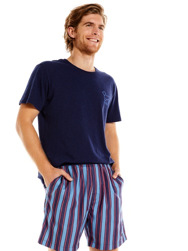 Baxter Stripe Mid Short