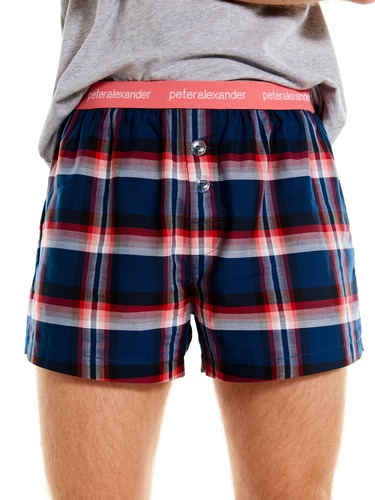 Peter's Check Boxer Short
