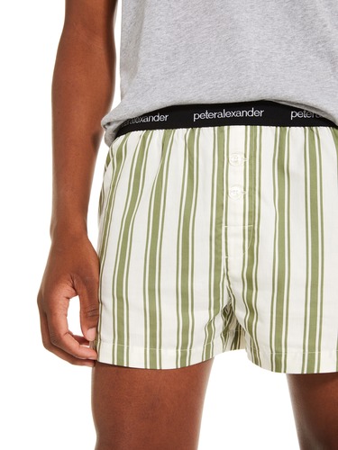 Ticking Stripe Boxer Short