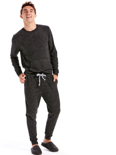 Mens Charcoal Heather Sweatpant