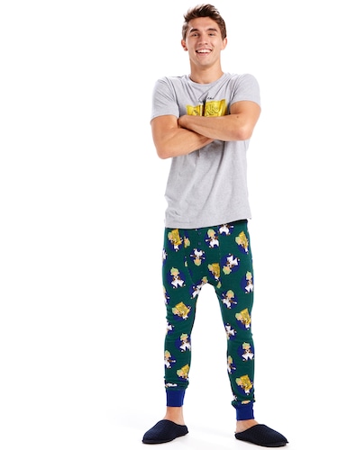 Mens Oompa Loompa Long John Pj Pant