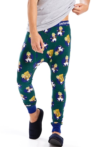 Mens Oompa Loompa Long John Pj Pant