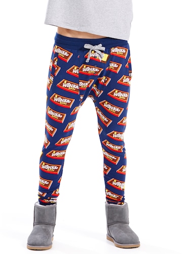Mens Wonka Bar Fleece Pj Pant