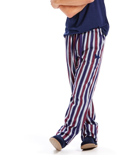Mens Plum Pj Pant