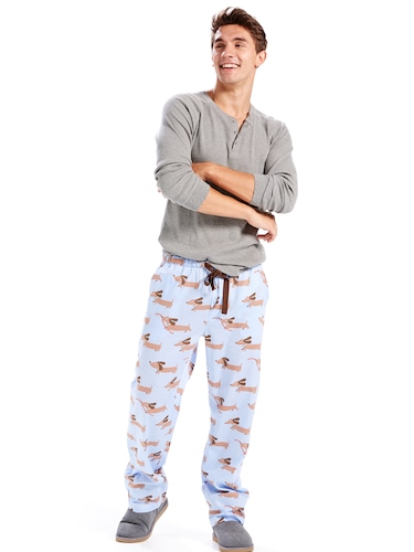 Mens Sausage Dog Pj Pant