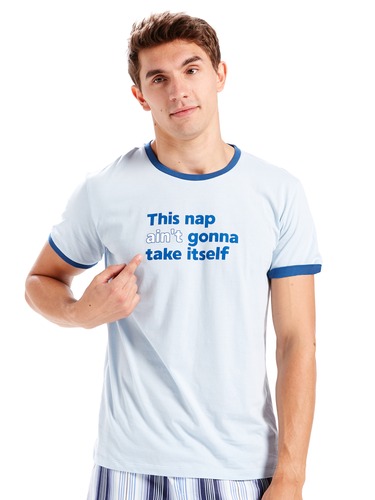 Mens Ain't Gonna Nap Tee