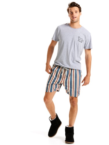 Mens Ranger Stripe Mid Short