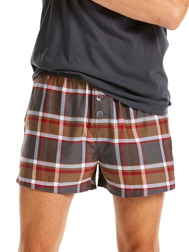 Mens Check Boxer Short