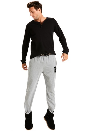 Mens Tipping Stripe Fleece Jogger