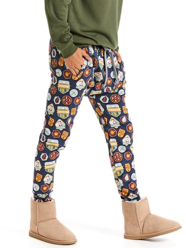 Mens Badges Fleece Jogger