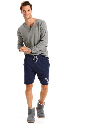 Mens P.A. Navy Cutoff Sweat