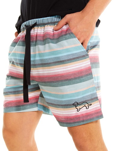 Keanu Stripe Mid Short