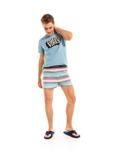 Keanu Stripe Boxer Short