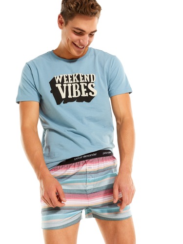 Keanu Stripe Boxer Short