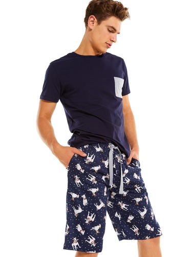 Jack Russell Sleep Short Pj Set