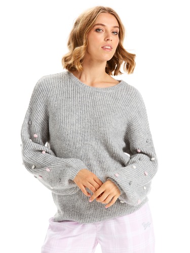 Pom Pom Knit Jumper