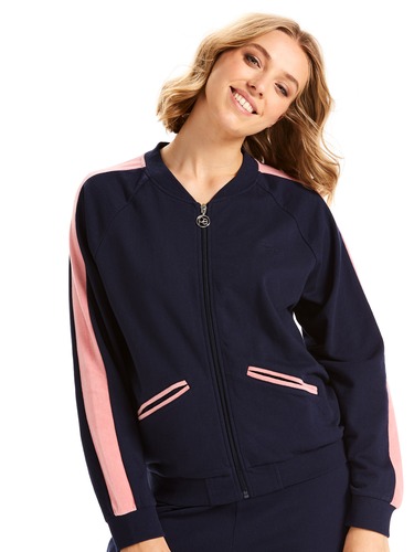 Navy Bomber Jacket