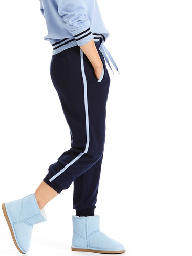 Navy Track Pant