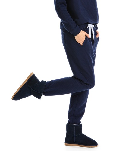 Quilted Track Pant