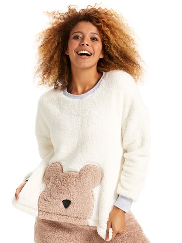 Fuzzy Bear Sweater