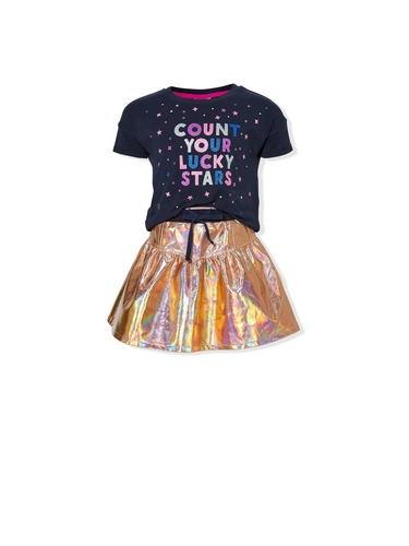 P.A. Play Girls Hologram Skirt