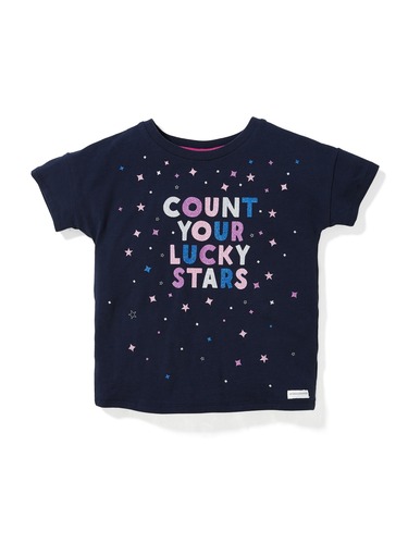 P.A. Play Girls Lucky Stars Tee