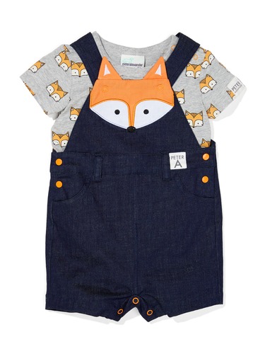 P.A. Play Baby Fox Overalls