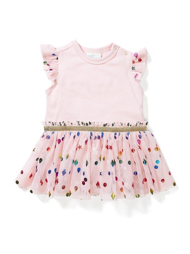 P.A. Play Baby Party Bodysuit Dress