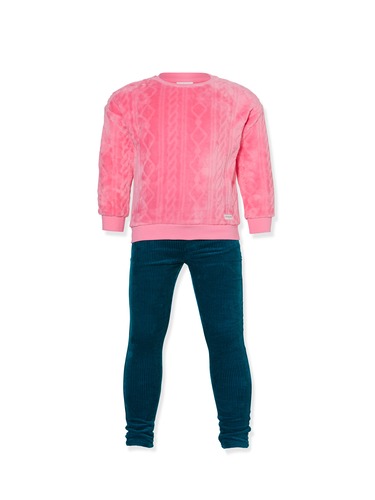 P.A. Play Girls Cable Sweater