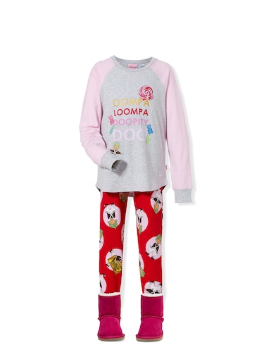 Jnr Girls Wonka Pj Set