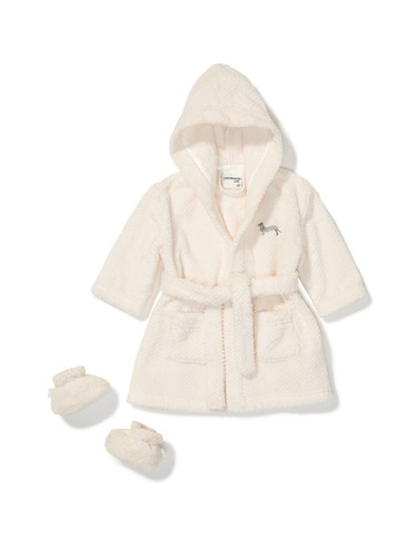 Baby Unisex Jacquard Gown